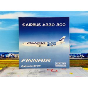 Finnair 芬兰航空 Airbus A330-300 OH-LTM Metsanvaki Trees Livery PH10785 Phoenix 1:400