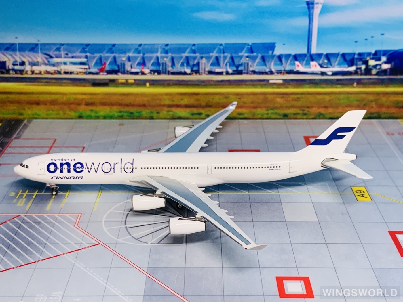 Phoenix 1:400 Airbus A340-300 Finnair 芬兰航空PH10548 OH-LQE