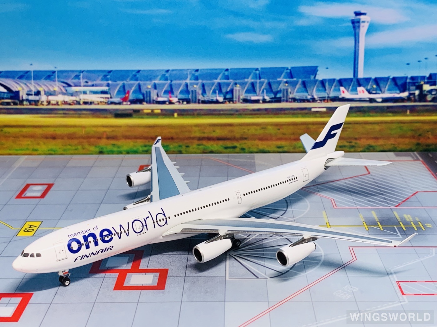 Phoenix 1:400 Airbus A340-300 Finnair 芬兰航空PH10548 OH-LQE one