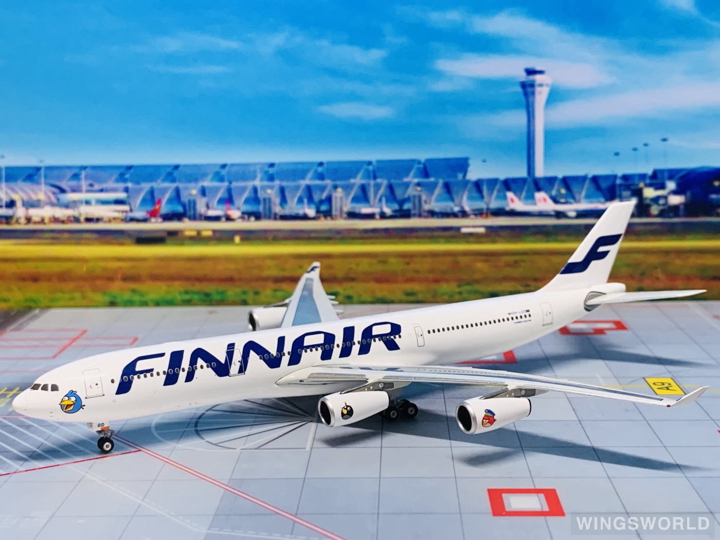 Phoenix 1:400 PH10561 Finnair 芬兰航空 Airbus A340-300 OH-LQD