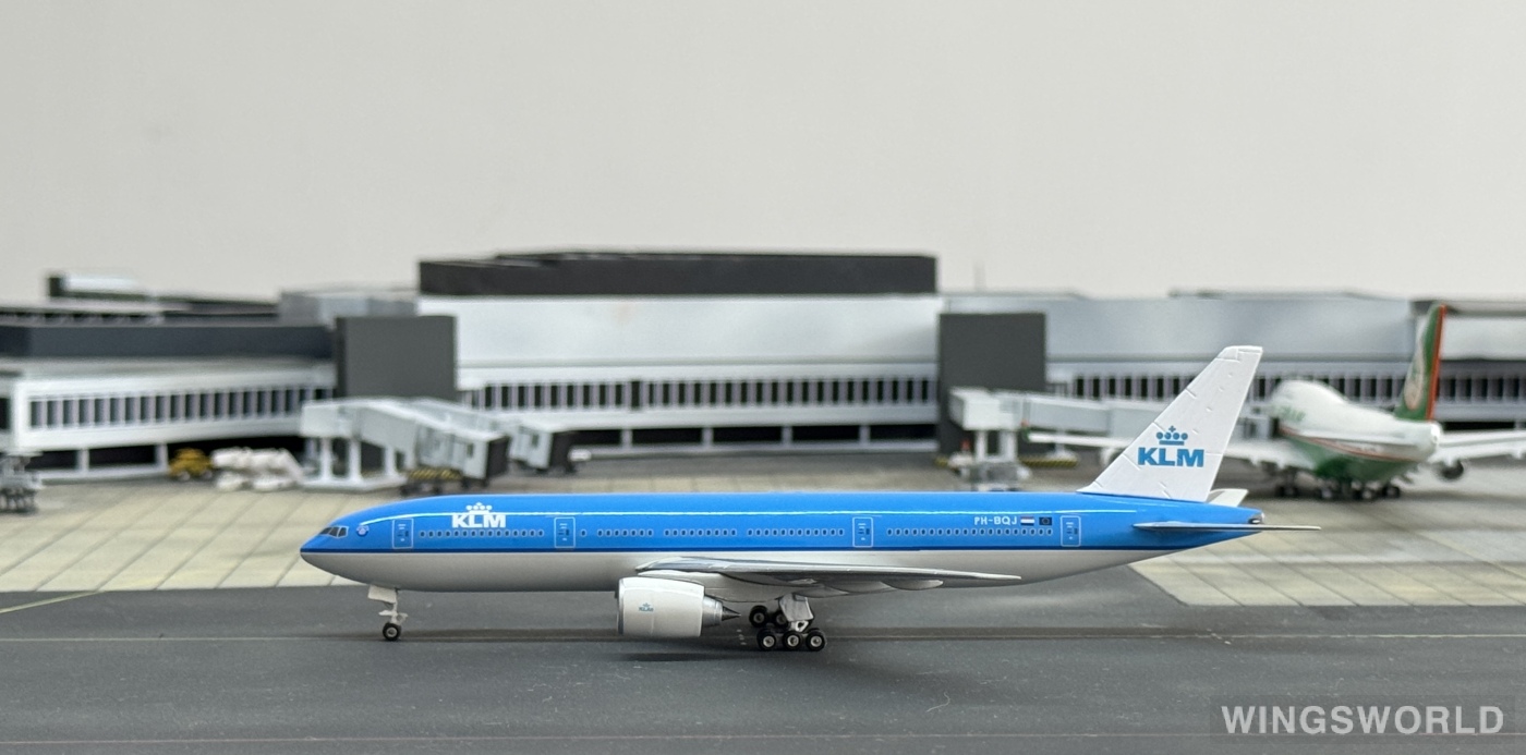 Dragon Models 1:400 55622 KLM 荷兰皇家航空 Boeing 777-200 PH-BQJ