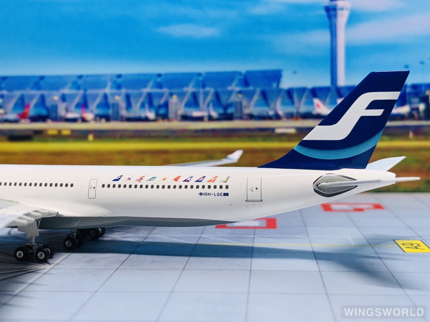 Phoenix 1:400 PH10530 Finnair 芬兰航空 Airbus A340-300 OH-LQE