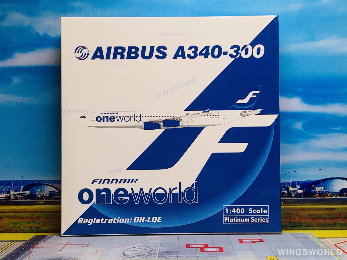 Phoenix 1:400 PH10530 Finnair 芬兰航空 Airbus A340-300 OH-LQE