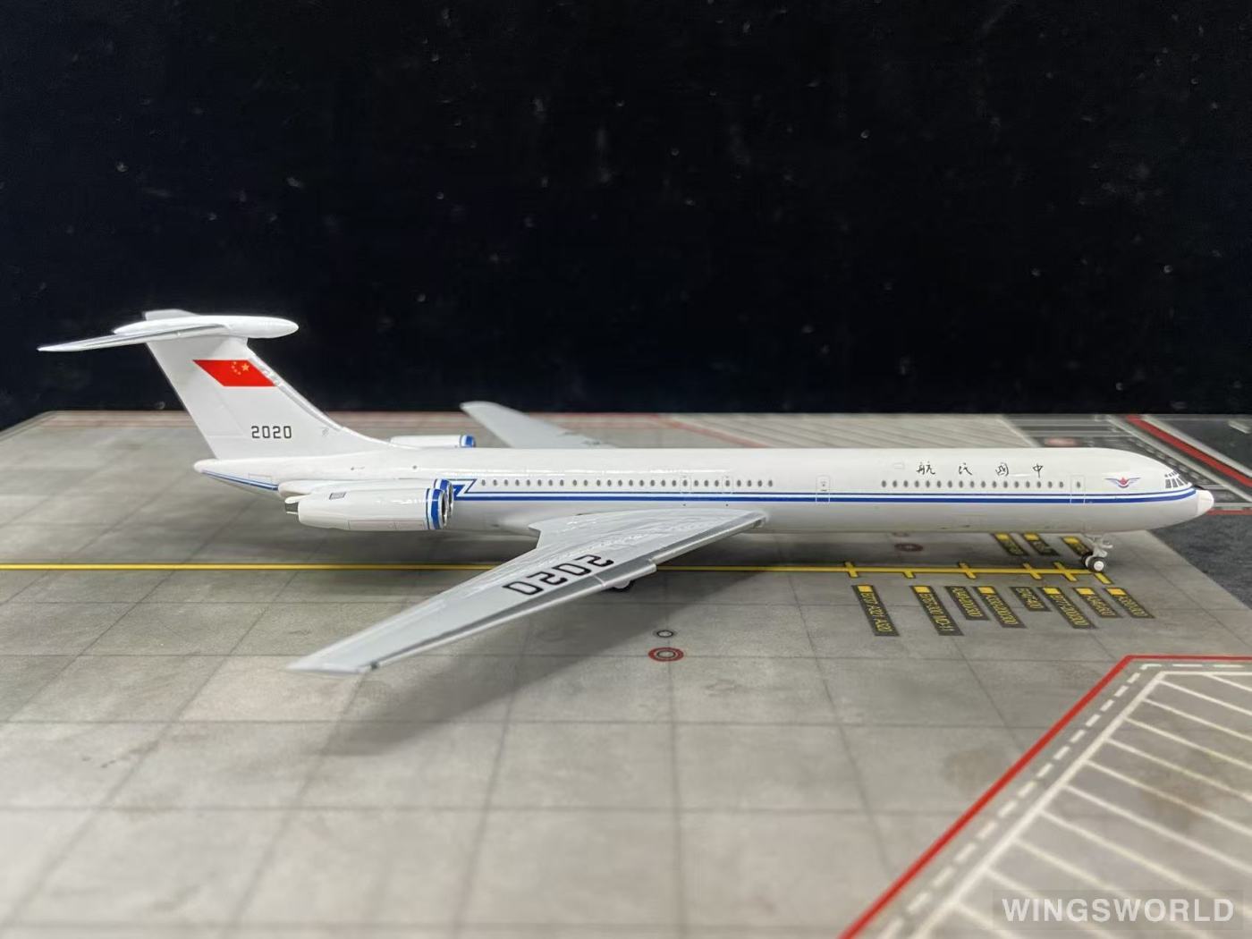 Phoenix 1:400 PH12016 CAAC 中国民航 Ilyushin Il-62 2020