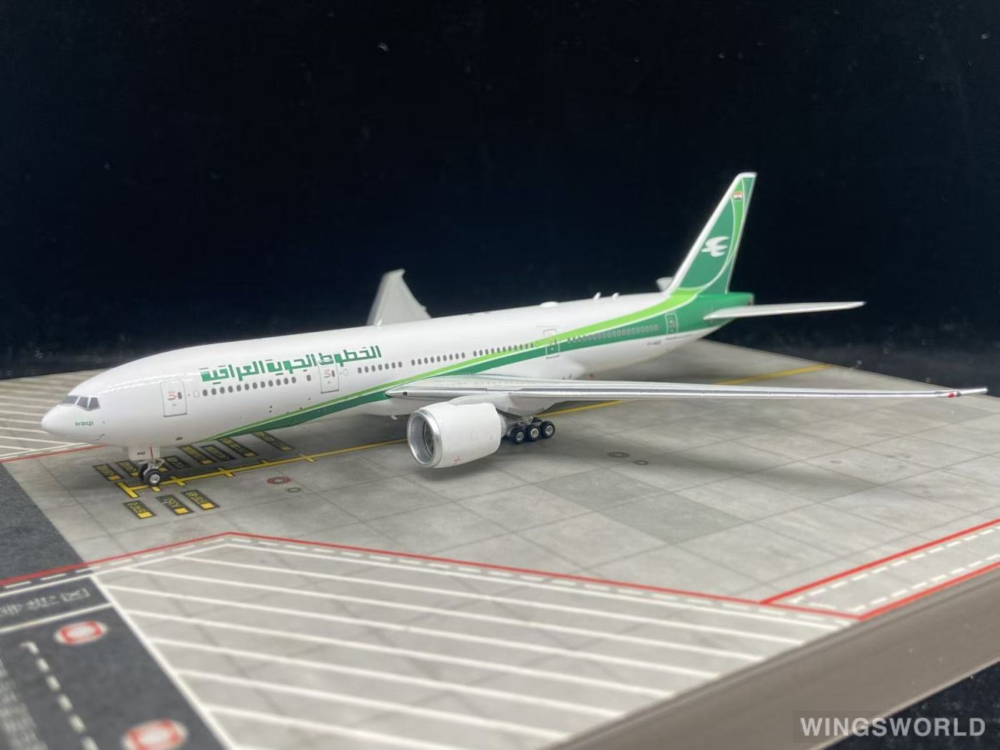 Phoenix 1:400 PH12028 Iraqi Airways 伊拉克航空 Boeing 777-200LR YI-AQZ