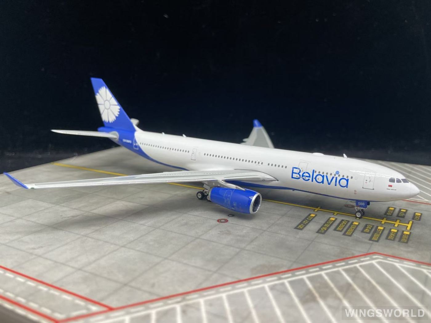 Phoenix 1:400 PH12022 Belavia 白俄罗斯航空 Airbus A330-200 EW-588PD