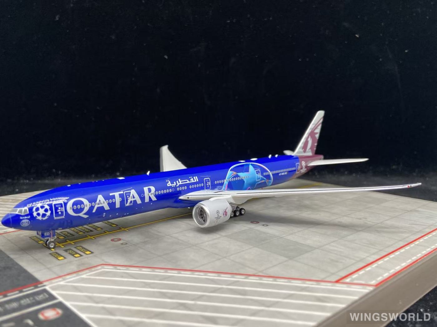 Phoenix 1:400 PH04655 Qatar 卡塔尔航空 Boeing 777-300ER A7-BED