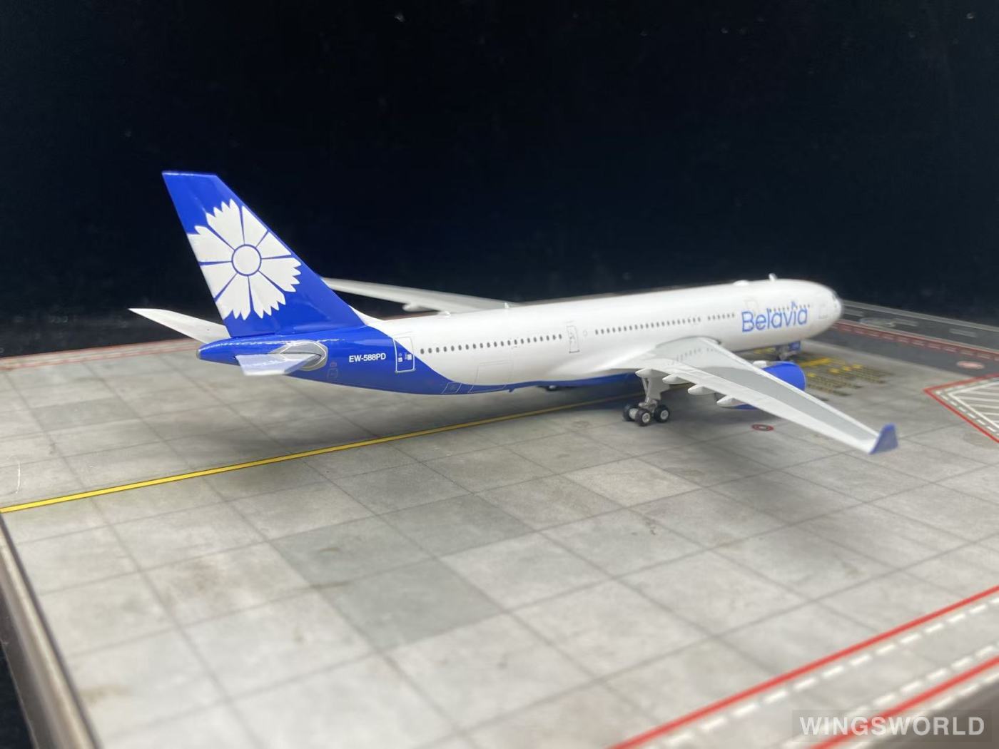 Phoenix 1:400 PH12022 Belavia 白俄罗斯航空 Airbus A330-200 EW-588PD