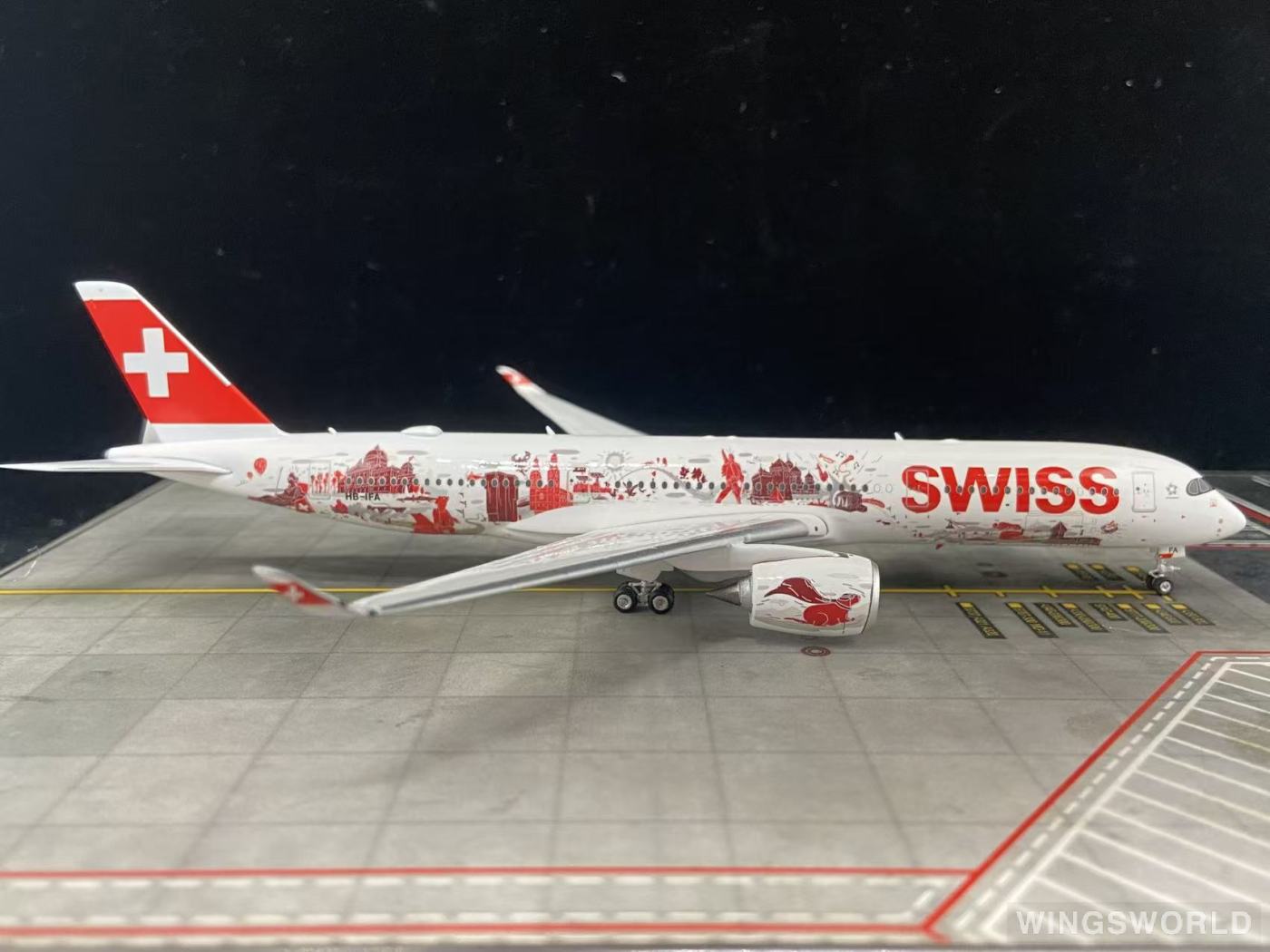 Phoenix 1:400 PH12003 Swiss 瑞士国际航空 Airbus A350-900 HB-IFA