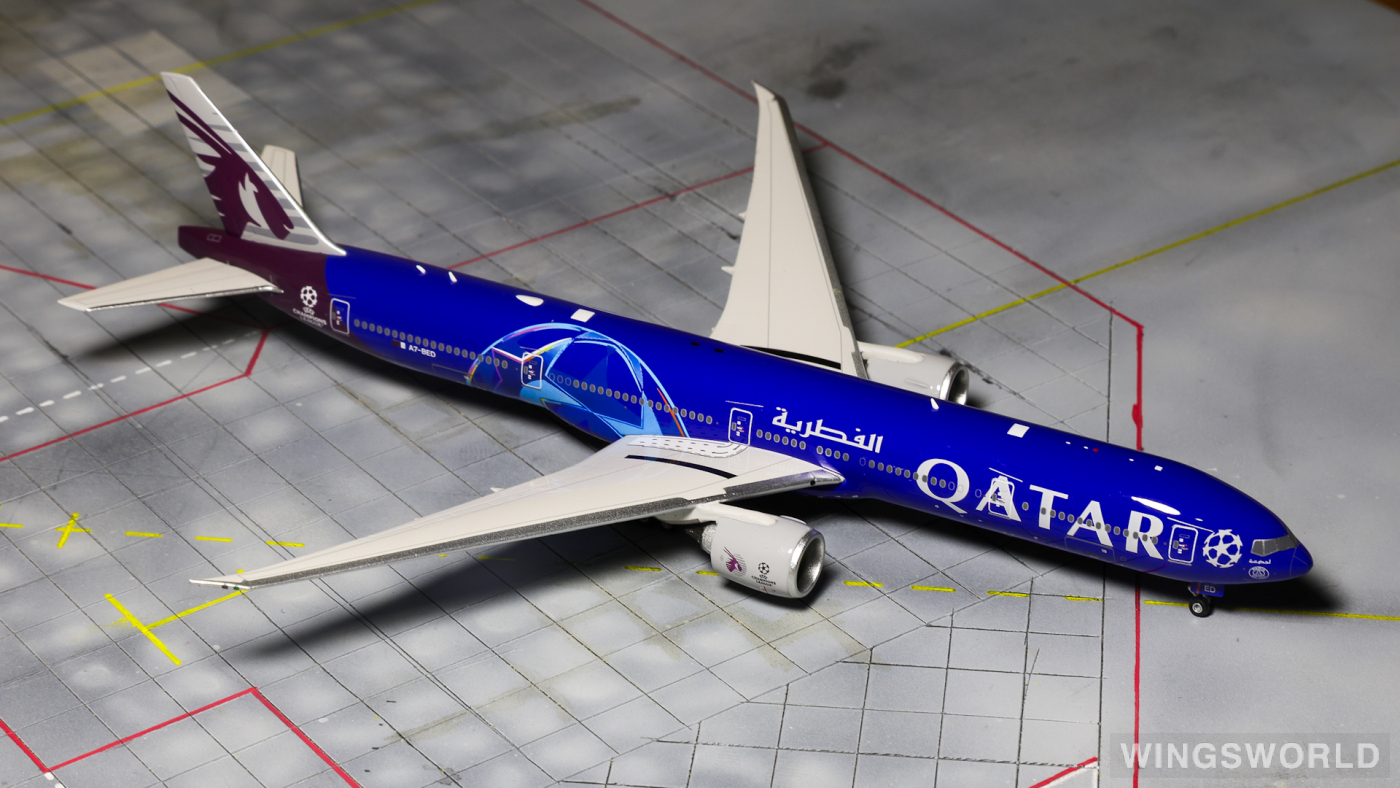 Phoenix 1:400 PH04655 Qatar 卡塔尔航空 Boeing 777-300ER A7-BED