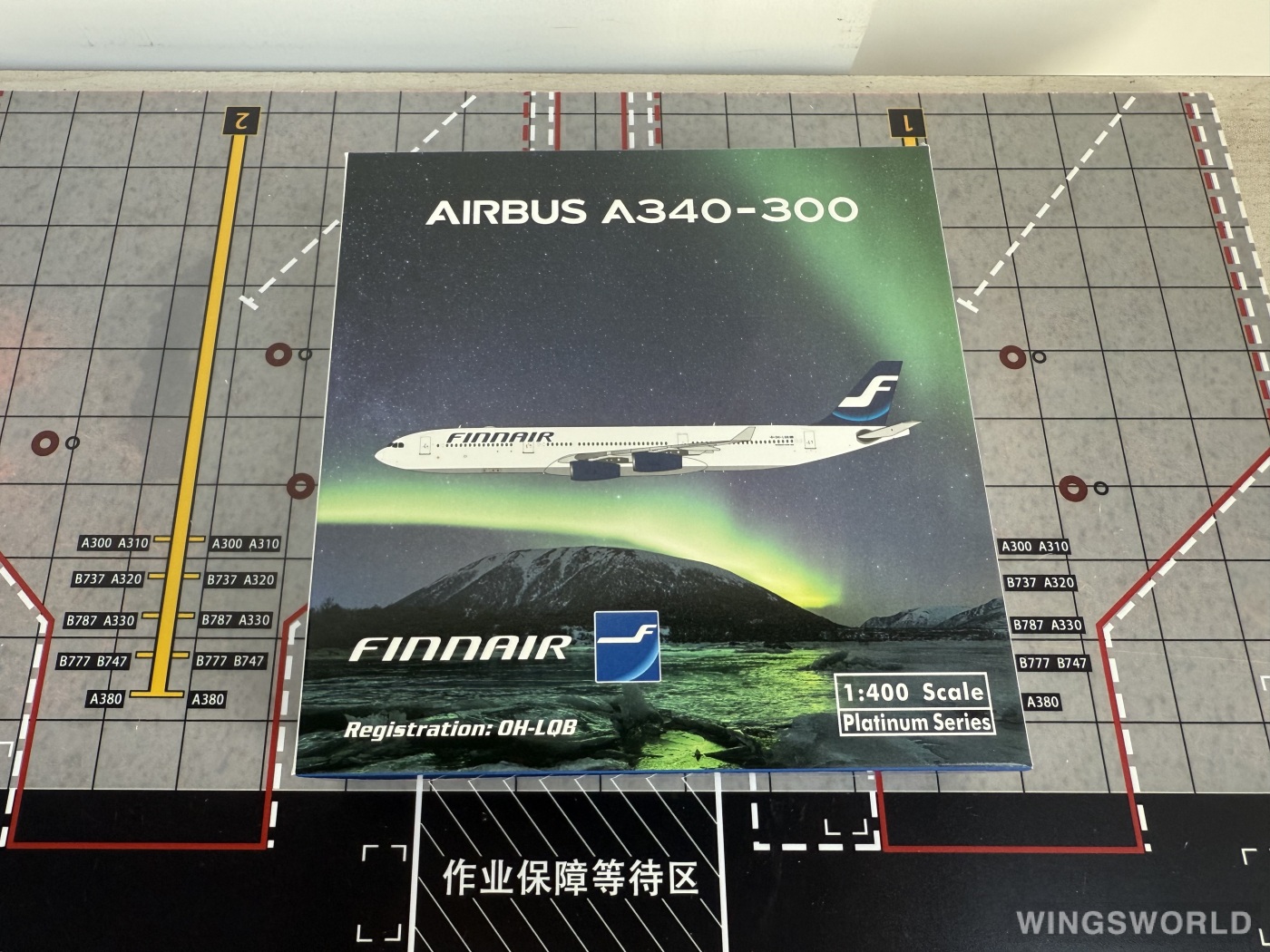 Phoenix 1:400 PH12024 Finnair 芬兰航空 Airbus A340-300 OH-LQB