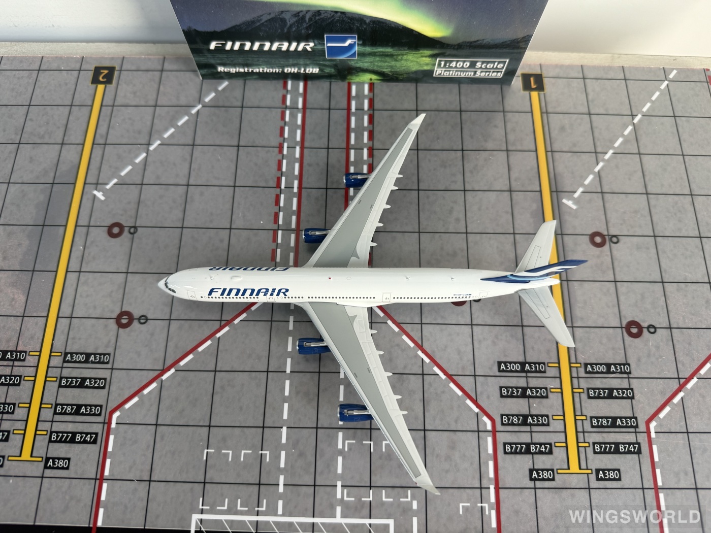 Phoenix 1:400 PH12024 Finnair 芬兰航空 Airbus A340-300 OH-LQB