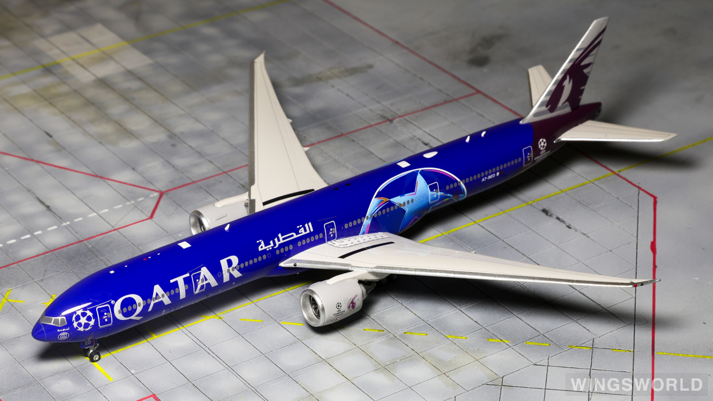 Phoenix 1:400 PH04655 Qatar 卡塔尔航空 Boeing 777-300ER A7-BED