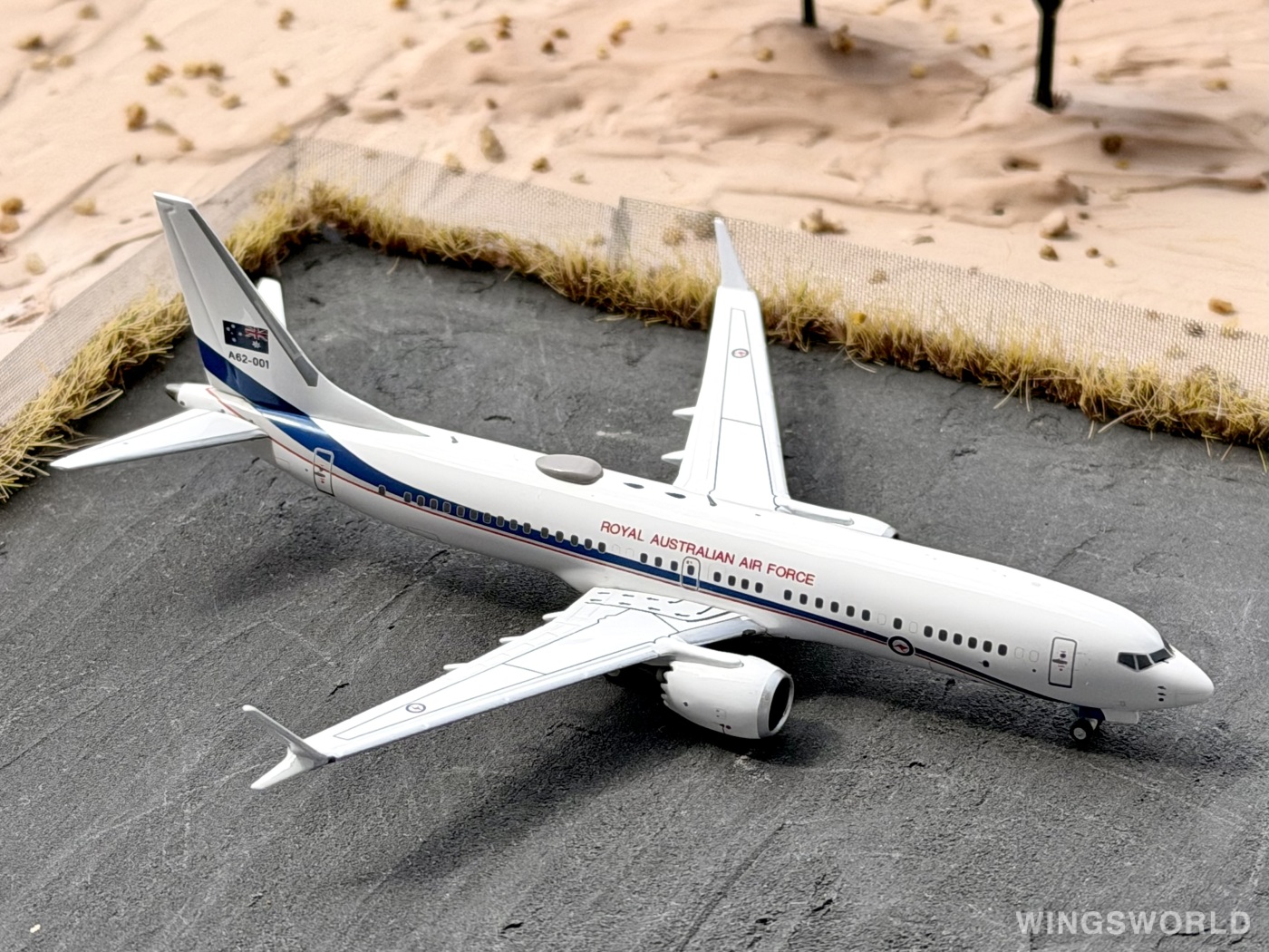 NGmodels 1:400 NG88035 RAAF 澳大利亚皇家空军 Boeing 737 MAX 8 62-001