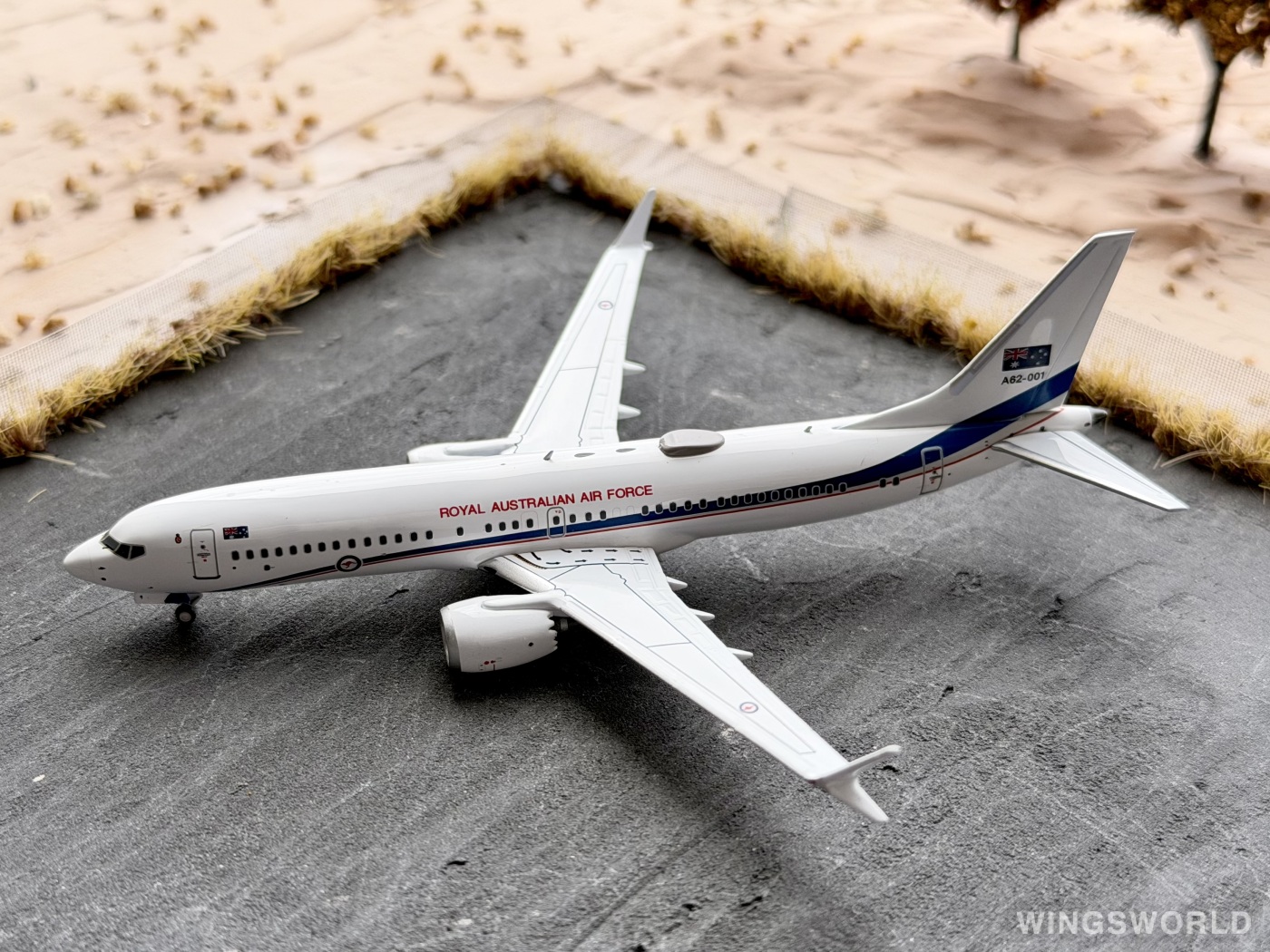 NGmodels 1:400 NG88035 RAAF 澳大利亚皇家空军 Boeing 737 MAX 8 62-001