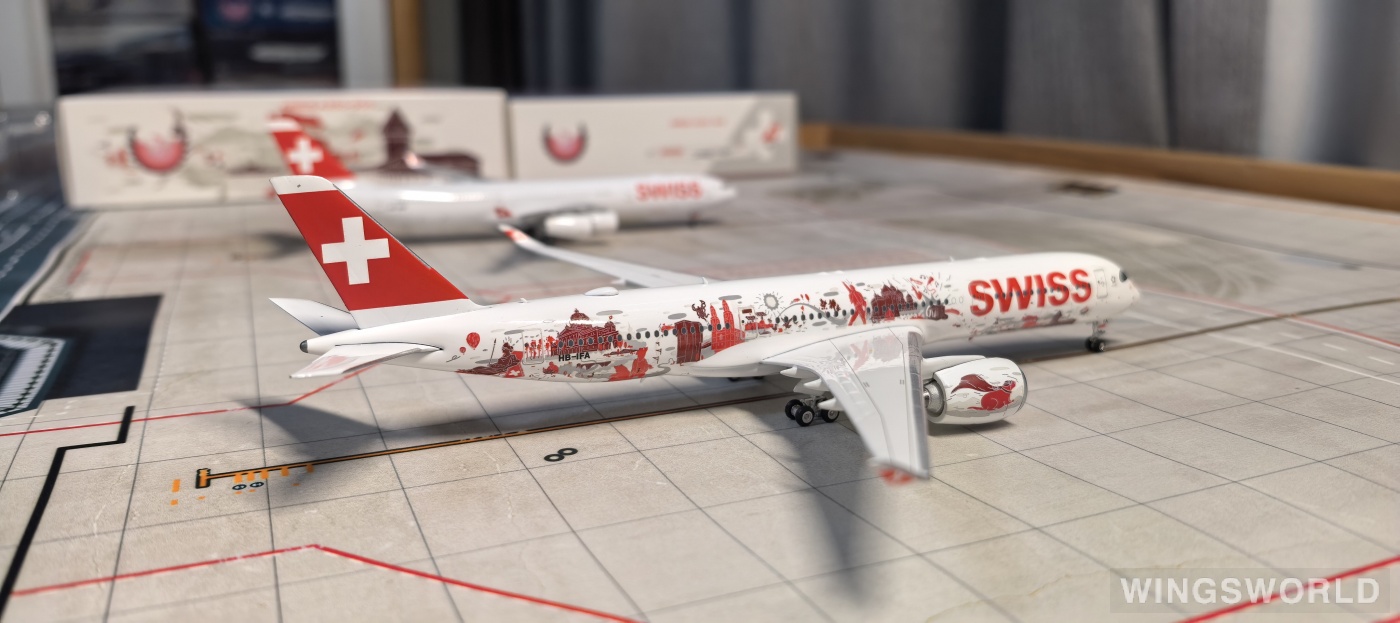 Phoenix 1:400 PH12003 Swiss 瑞士国际航空 Airbus A350-900 HB-IFA