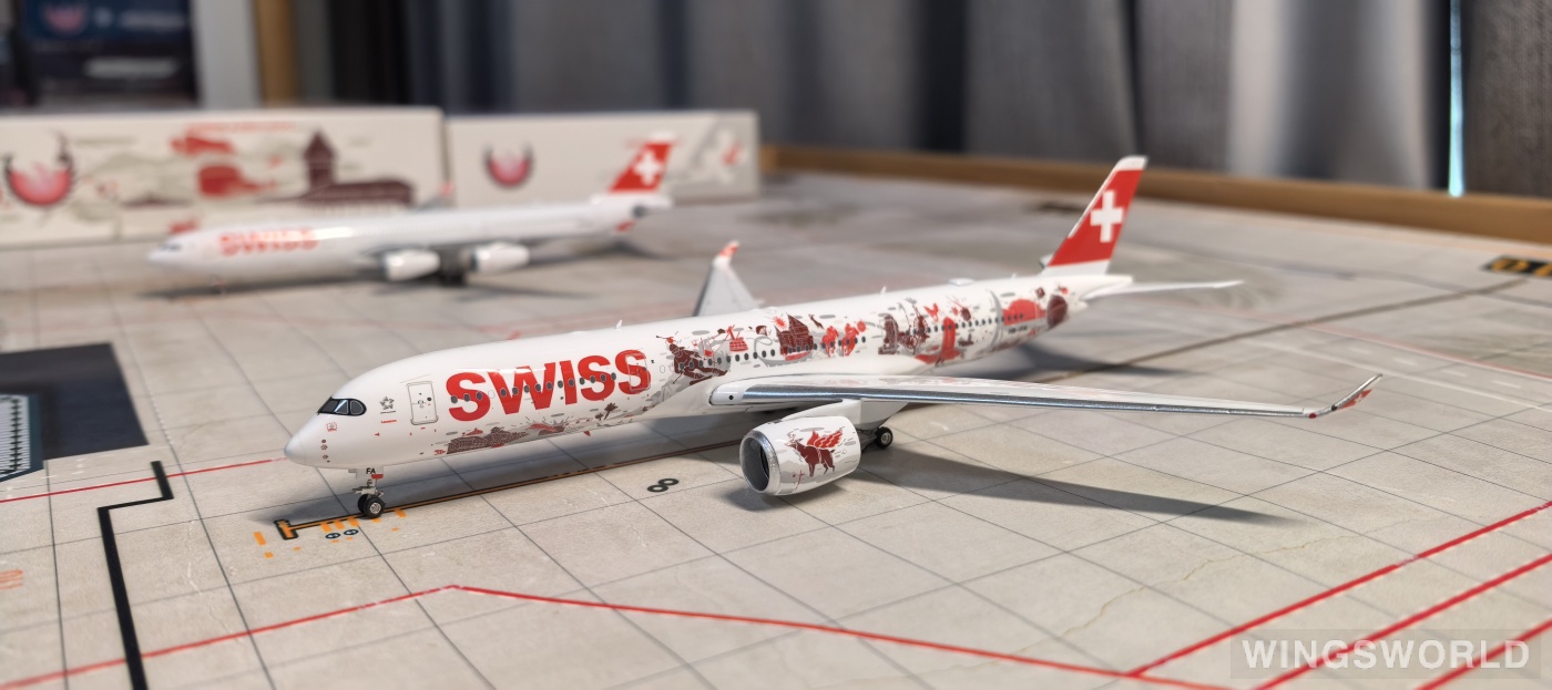 Phoenix 1:400 PH12003 Swiss 瑞士国际航空 Airbus A350-900 HB-IFA
