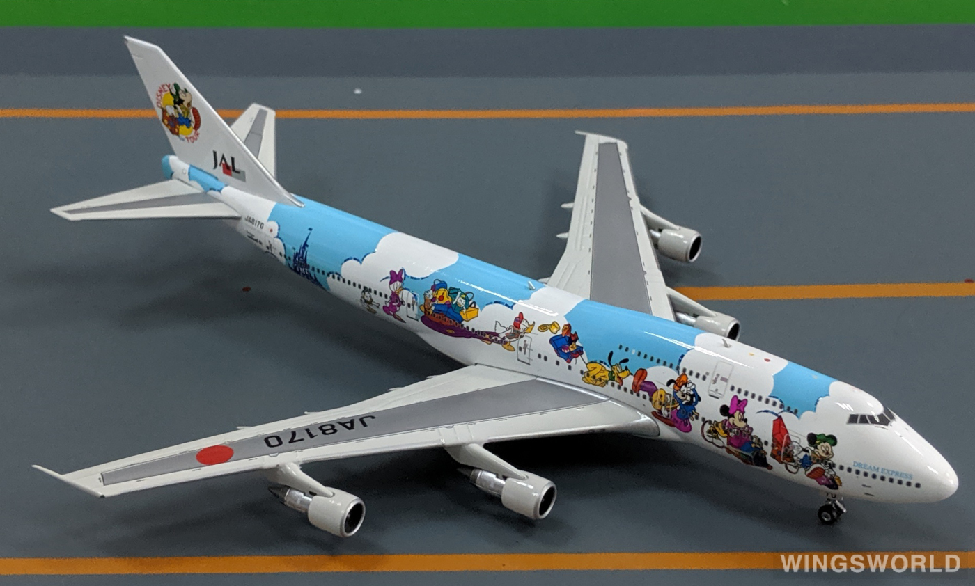 Phoenix 1:400 Boeing 747-100 Japan Airlines 日本航空PH04018 JA8170