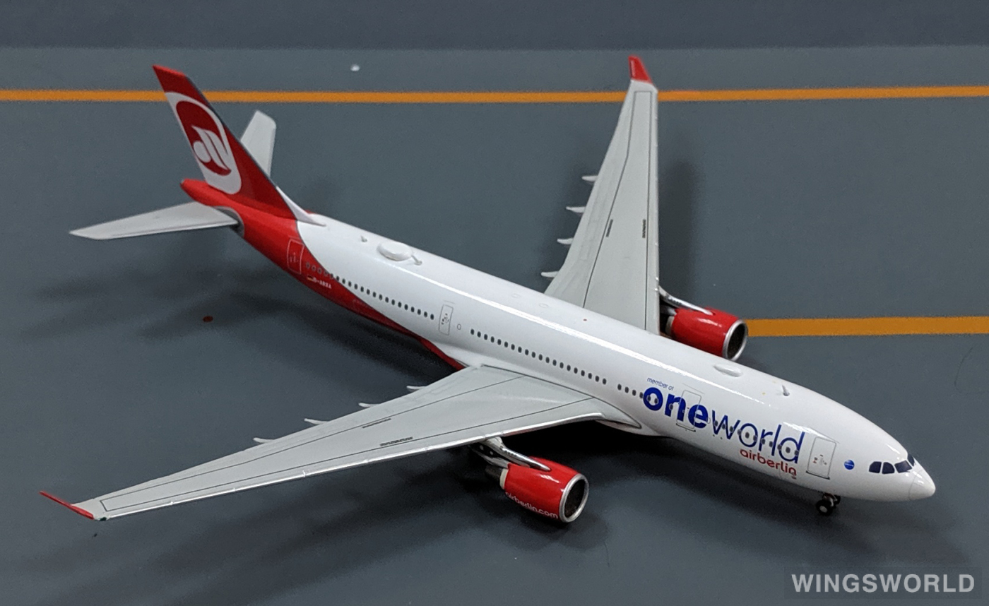 JC WINGS 1/200 エアベルリン航空 AIRBUS A330-200 Amazon.com: JC Wings Air Berlin Airbus A330-200 D-ALPA 1/400