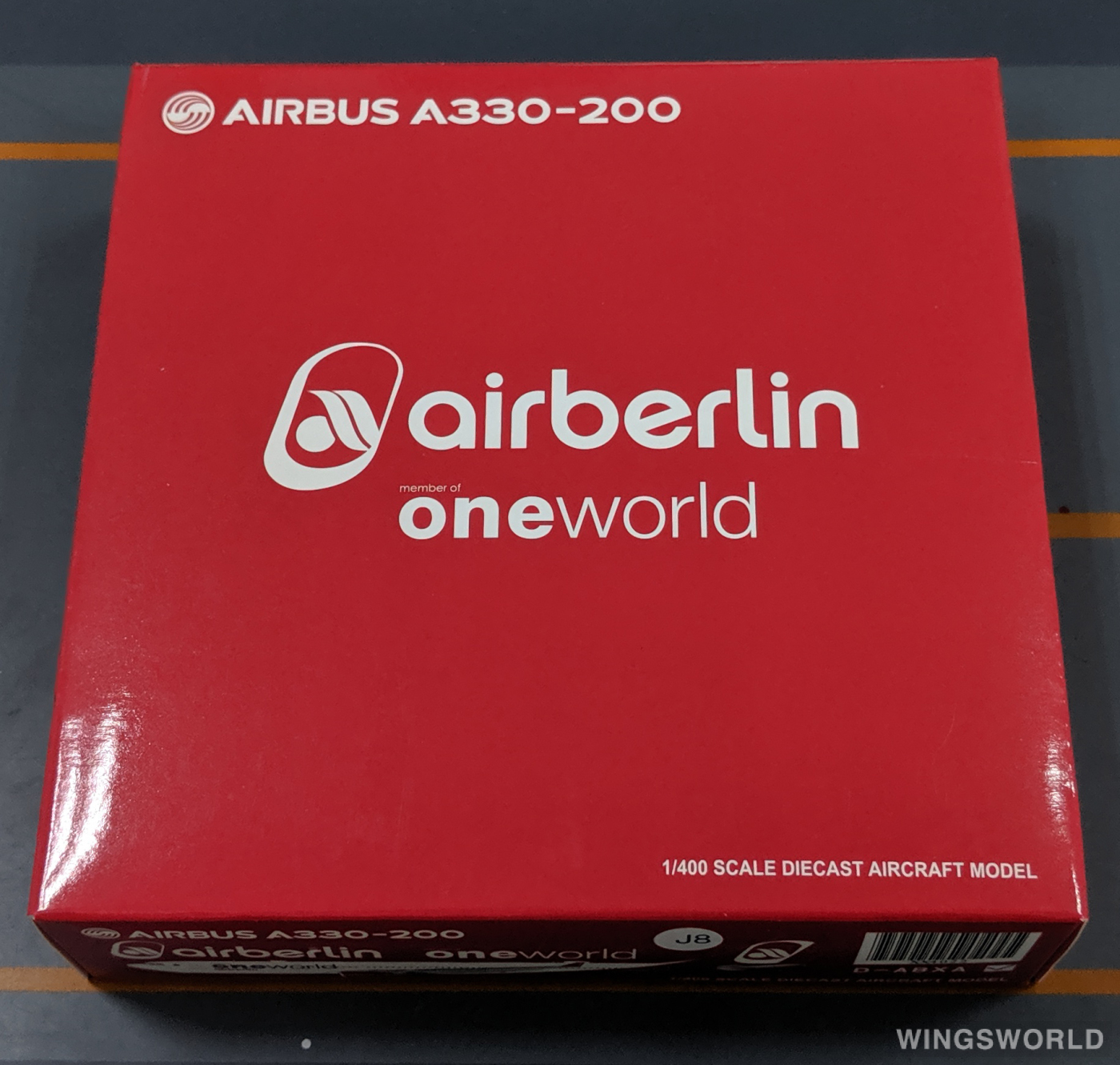 JC Wings 1:400 XX4022 Air Berlin 柏林航空 Airbus A330-200 D-ABXA