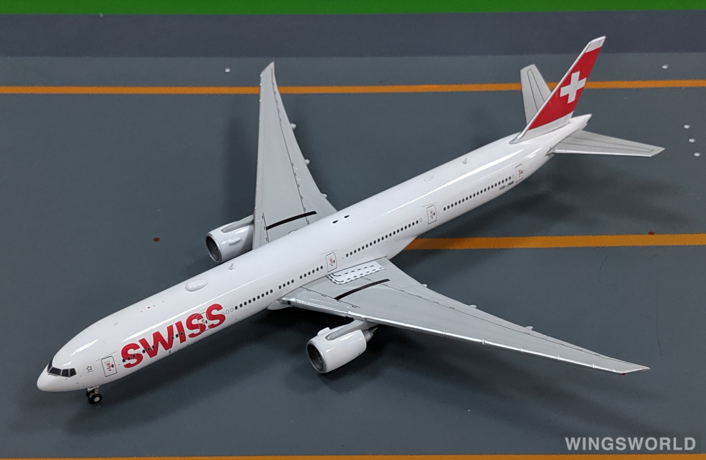 JC Wings 1:400 XX4684 Swiss 瑞士国际航空 Boeing 777-300 HB-JNB