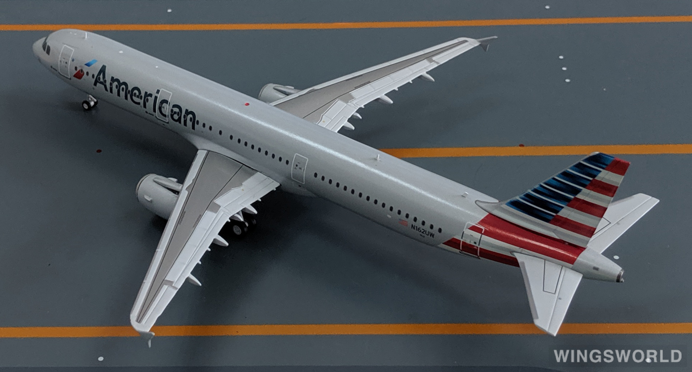 Geminijets 1:200 G2AAL555 American Airlines 美国航空 Airbus A321 N162UW