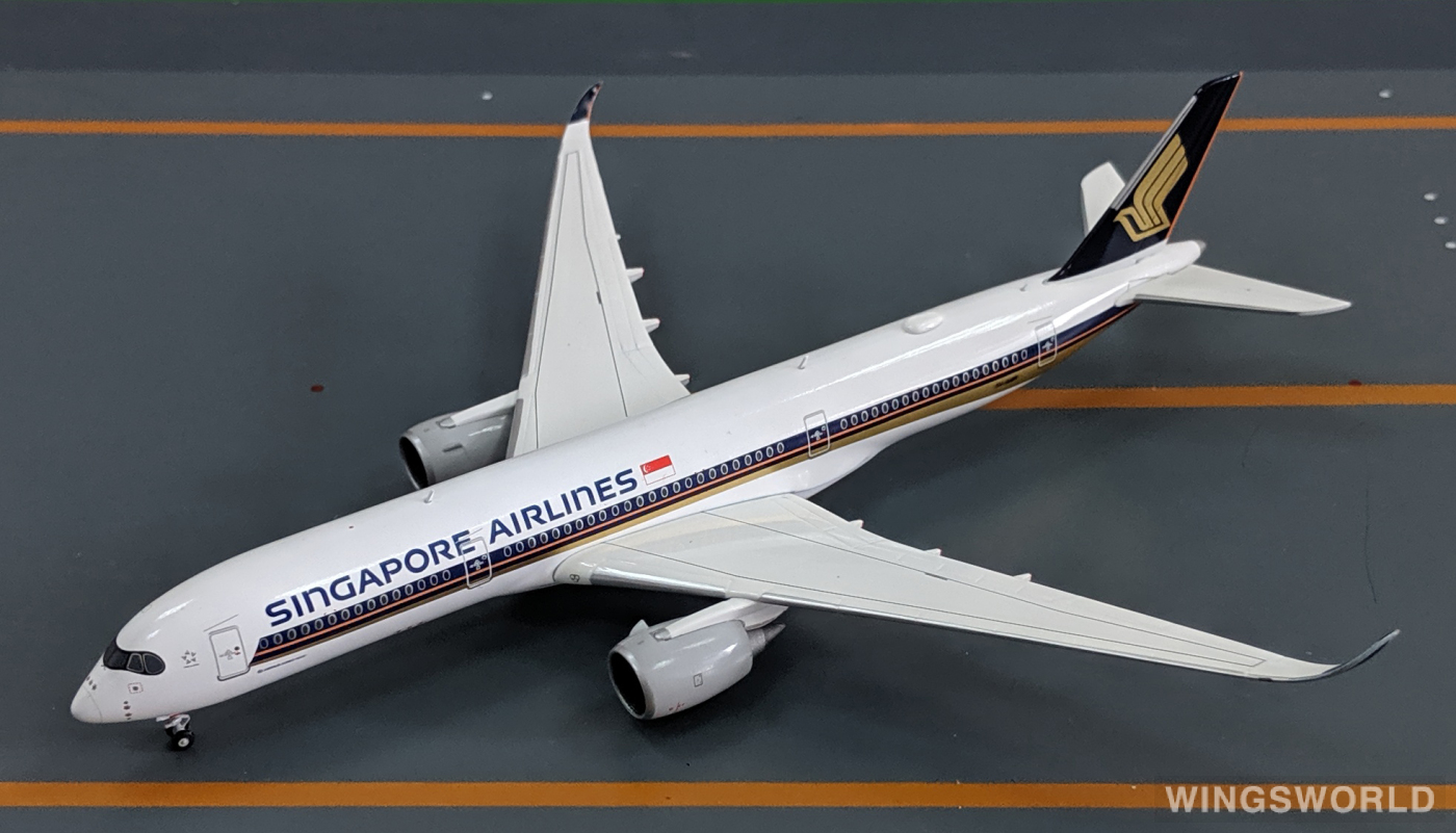 JC Wings 1:400 XX4097 Singapore Airlines 新加坡航空 Airbus A350-900 9V-SMR